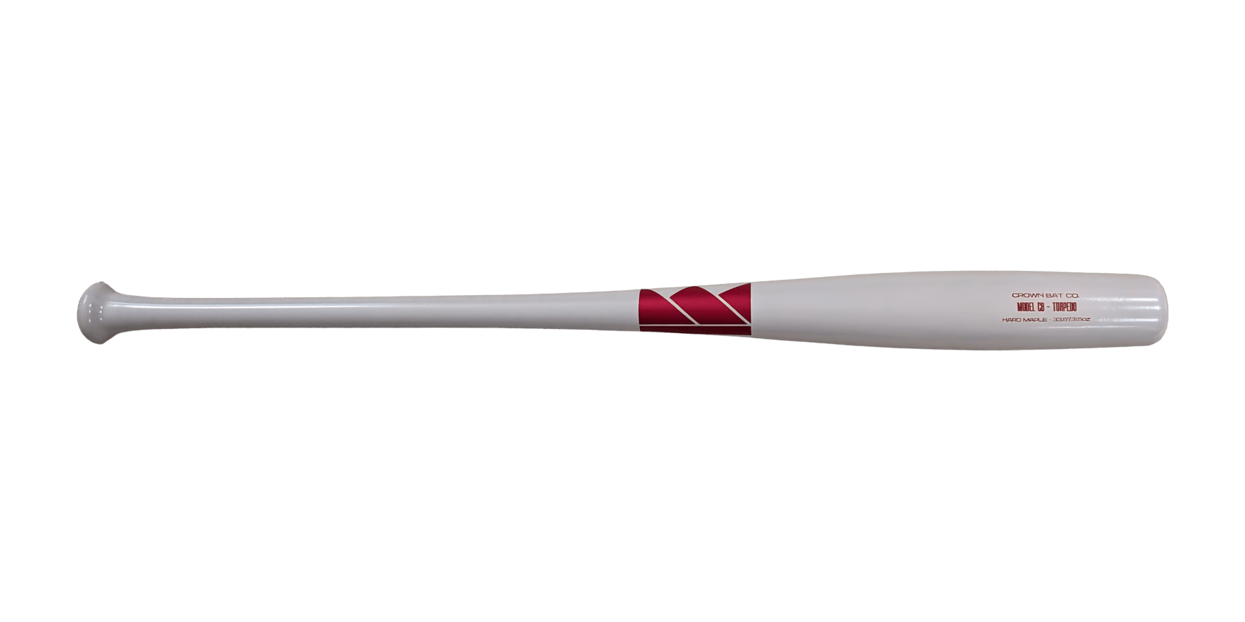 Crown Bat Company CB-TRPDO in grey with a red foil logo