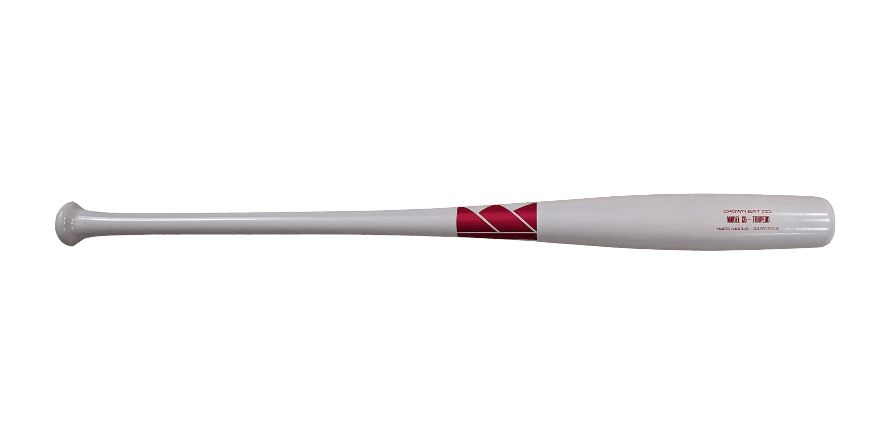 Crown Bat Company CB-TRPDO in grey with a red foil logo